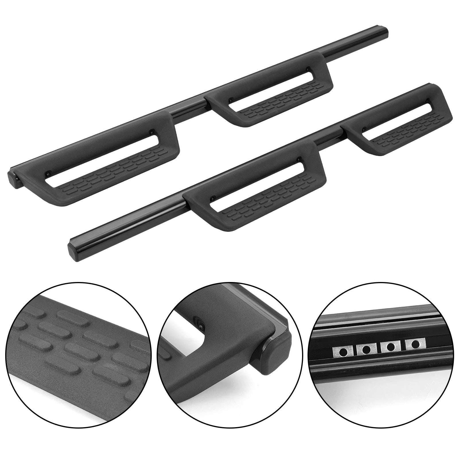 (2021-2023) Ford Bronco 4Dr Tube Side Steps | Entry Aids Running Boards (2pcs)