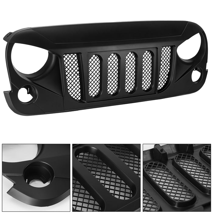 Transformers Jeep Grille for 2007-2018 Jeep Wrangler JK/JKU