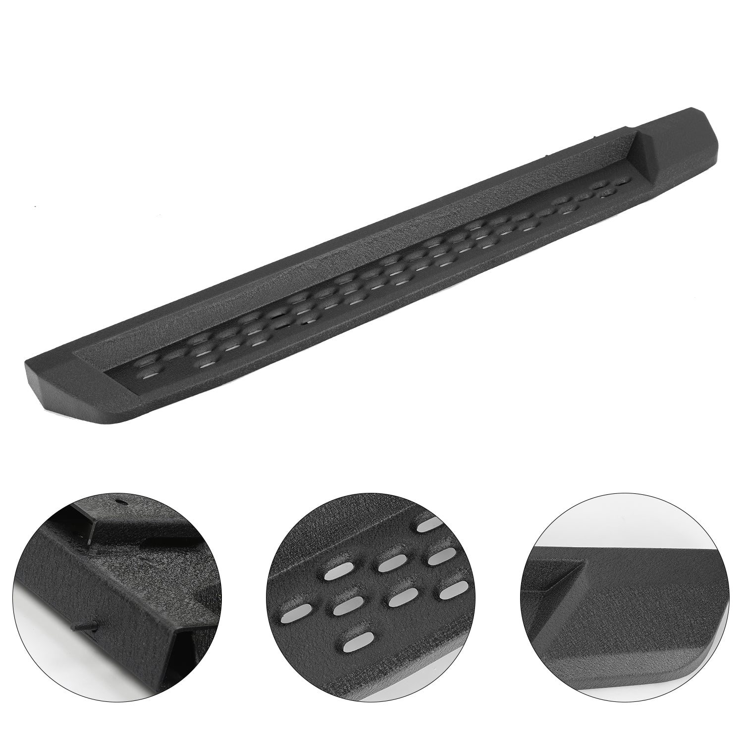 Heavy-Duty Carbon Steel Running Boards for 2021-2026 Ford Bronco 2-Door