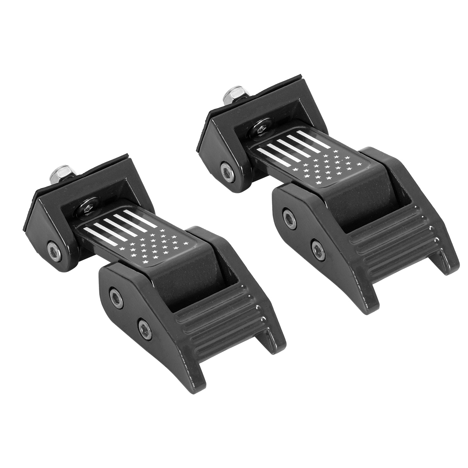 Hood Latches for '07-'26 Jeep Wrangler JK JKU JL JLU 4XE and Jeep Gladiator JT (2pcs/set)