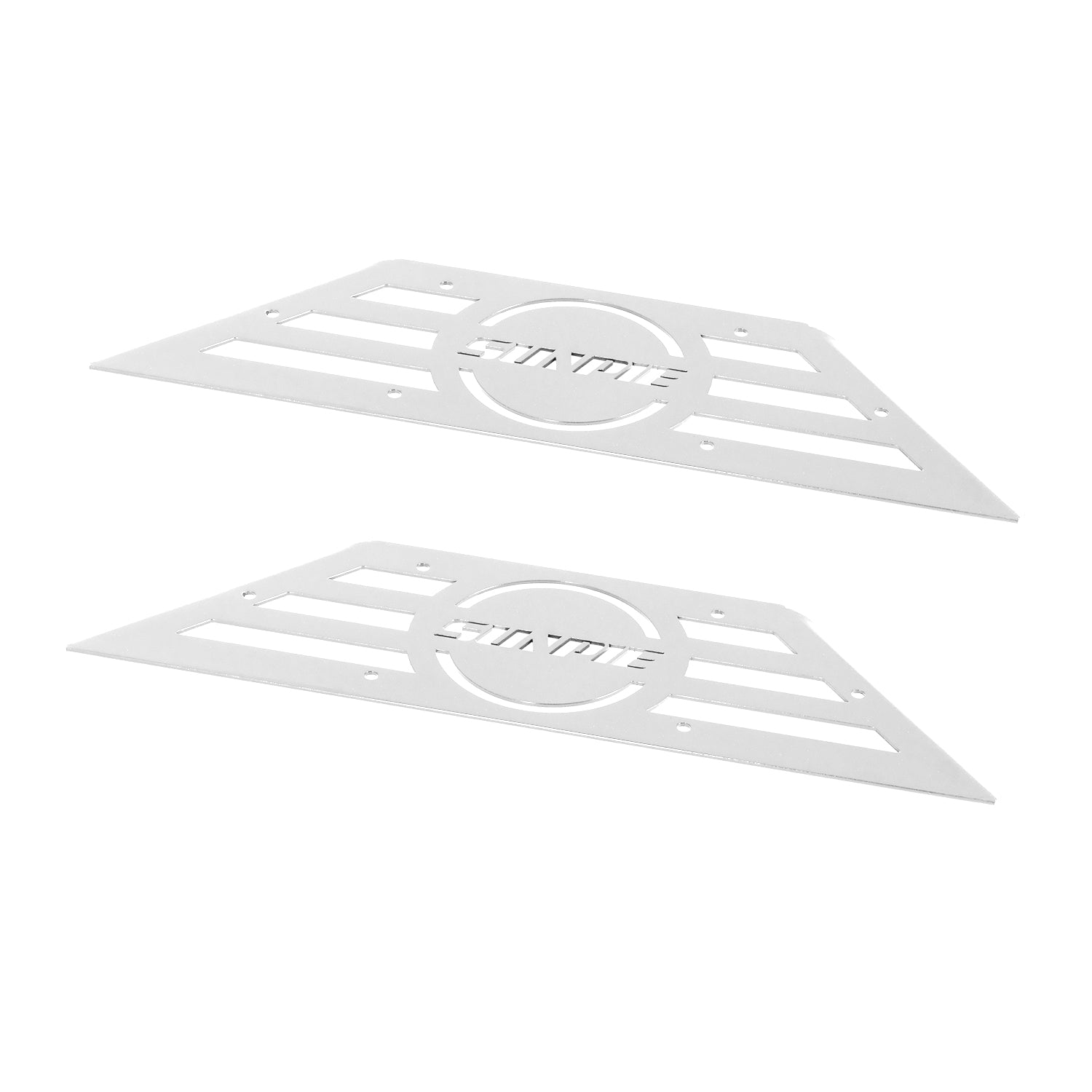 Running Board Color Replacement Trim Panels, 2-Piece Set for 2007–2026 Jeep Wrangler JK JL 2-Door