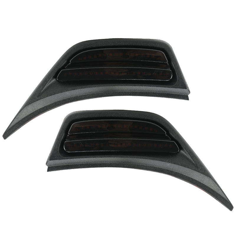 Sunpie LED Fender Side Marker Lights DRL Dynamic Turn Signal Compatible with 2018-2025 Jeep Wrangler 4xe JL JLU Jeep Gladiator JT