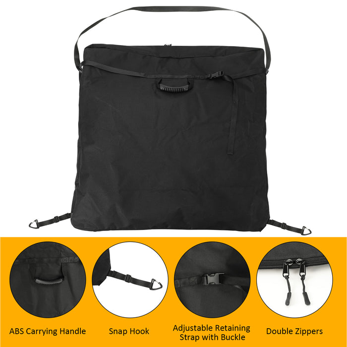 Hard Top Freedom Panel Storage Bag for 2021-2025 Ford Bronco Front Hardtop Organizer Bag