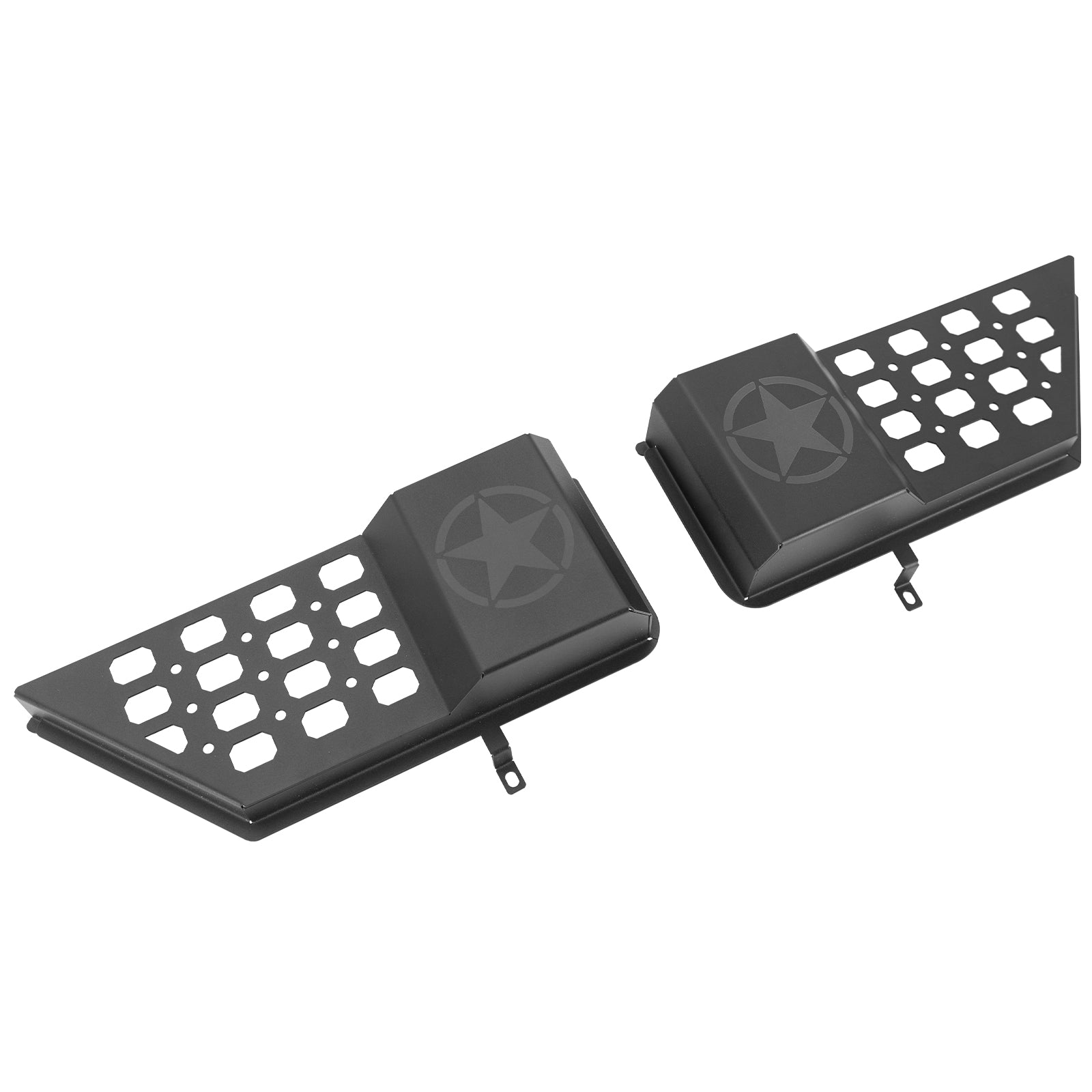 Jeep Metal Front & Rear Door Storage Box for 2018-2026 Jeep Wrangler JL JLU 4XE and Gladiator JT