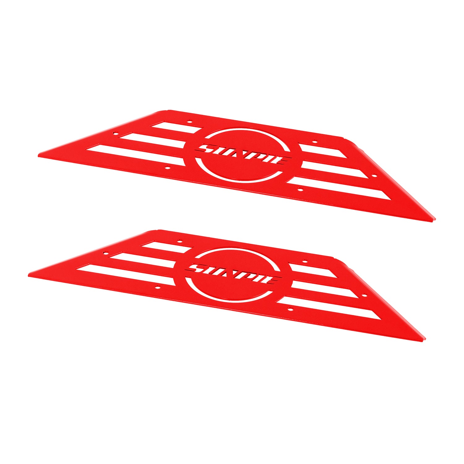 Running Board Color Replacement Trim Panels, 2-Piece Set for 2007–2026 Jeep Wrangler JK JL 2-Door