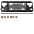 Avenger Shark Grille for 2007-2018 Jeep Wrangler JK/JKU