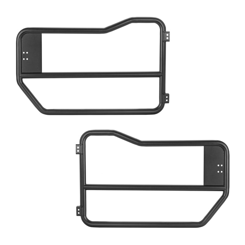 Ford Bronco Carbon Steel Matte Surface Tube Doors for 2021-2025 Ford Bronco 2-Door (2PCS)