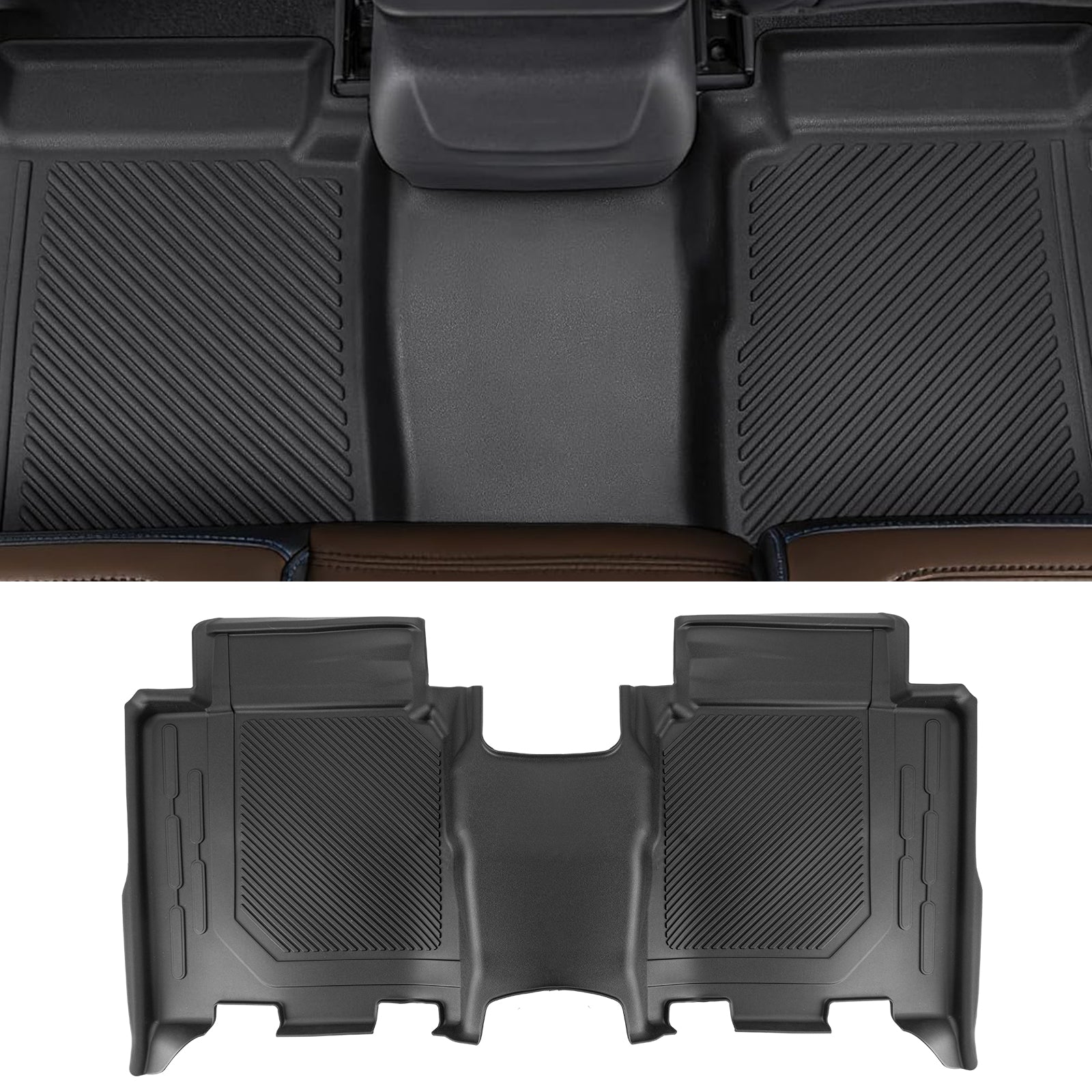 Front & Rear Floor Mats for 2021-2026 Ford Bronco 4-Door