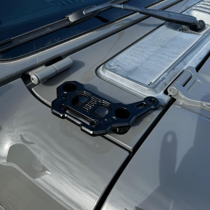 Front A-Pillar Off-Road Single/Dual Light Mounting Brackets for 2018+ Jeep Wrangler JL/JLU 4xe Jeep Gladiator JT