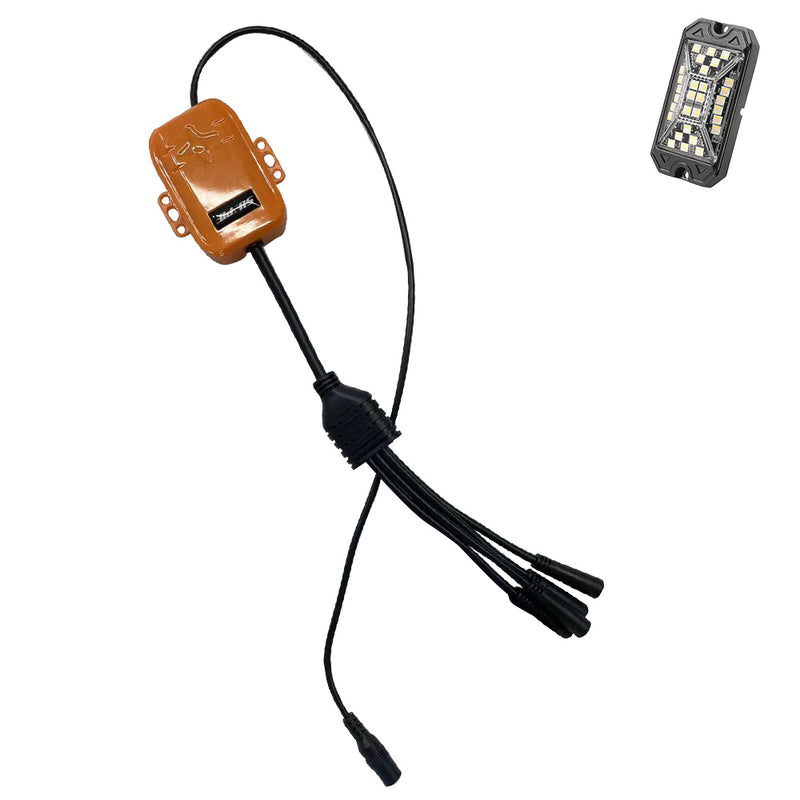 Sunpie High Power Wide Angle Series Rock Lights Control Box 4Pcs/6Pcs/8Pcs/12Pcs/16Pcs