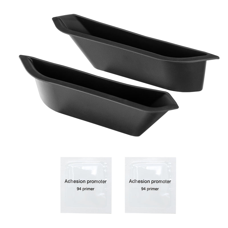 Front & Rear Door TPE Handle Drop in Storage Bins for 2021+ Ford Bronco 2-4 Door (4PCS)