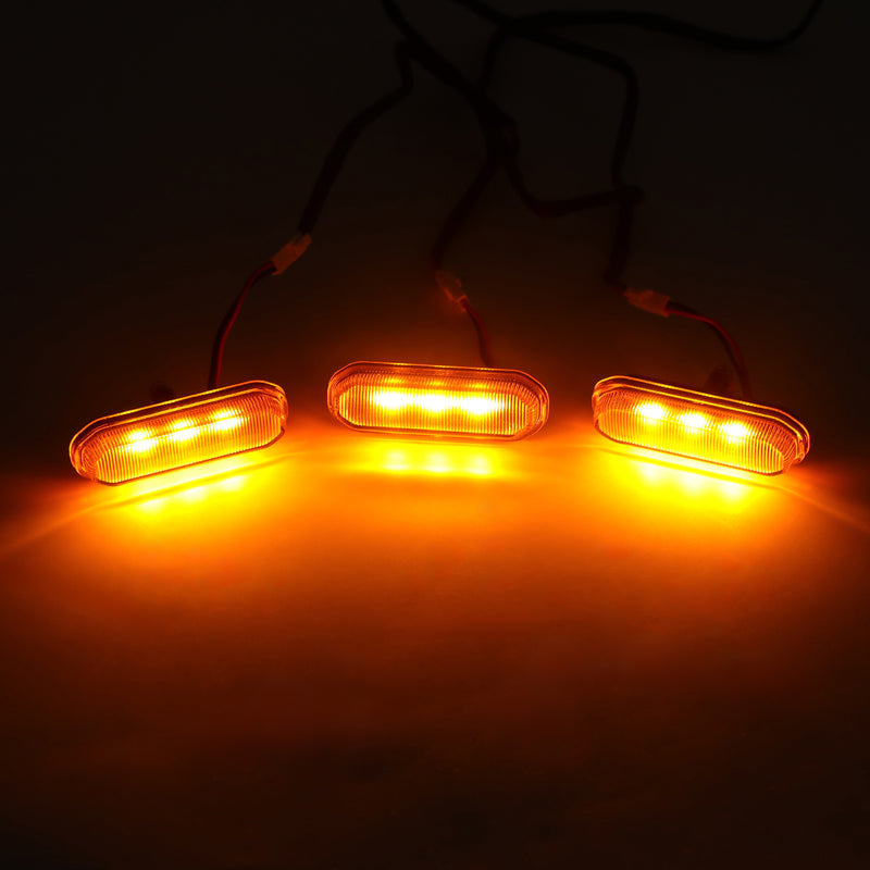 LED Front Grille Lights (3-Pack) for 2021-2024 Bronco Sport (Stock Grille)