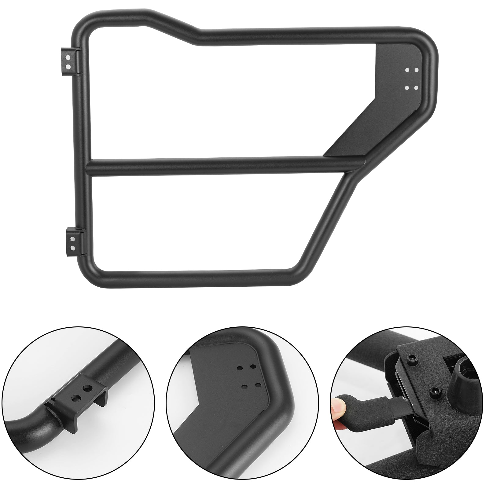 Ford Bronco Tube Doors for 2021-2026 Ford Bronco 4-Door Front and Rear Door (4PCS)
