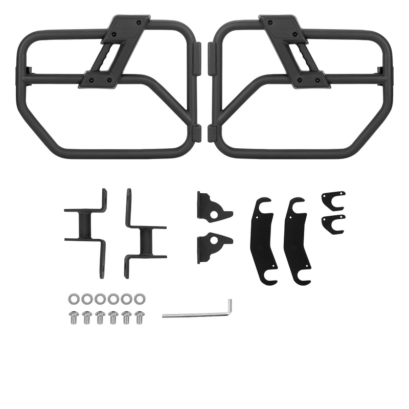 Ford Bronco Carbon Steel Matte Surface Tube Doors for 2021-2026 Ford Bronco 2-Door (2PCS)