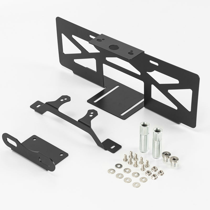 Spare Tire License Plate Relocation Bracket for 2018–2026 Jeep Wrangler JL JLU 4XE