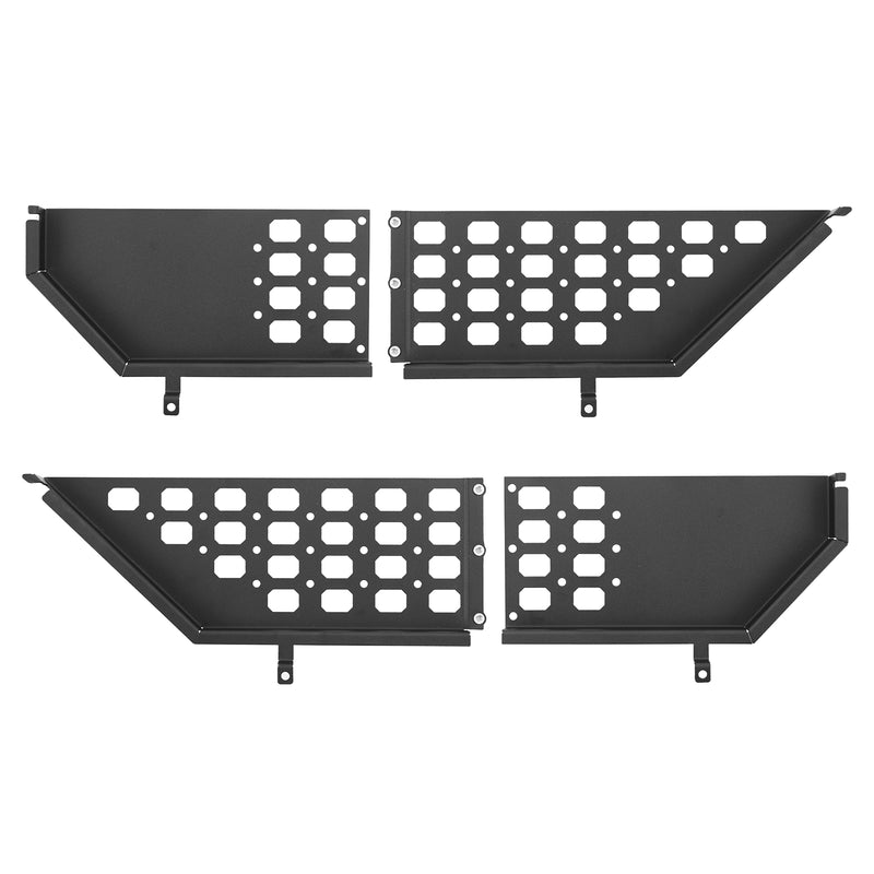 Jeep Wrangler Metal Front Door Storage Box for (2018-Present) Jeep Wrangler JL JLU 4XE and Gladiator JT (2PCS)