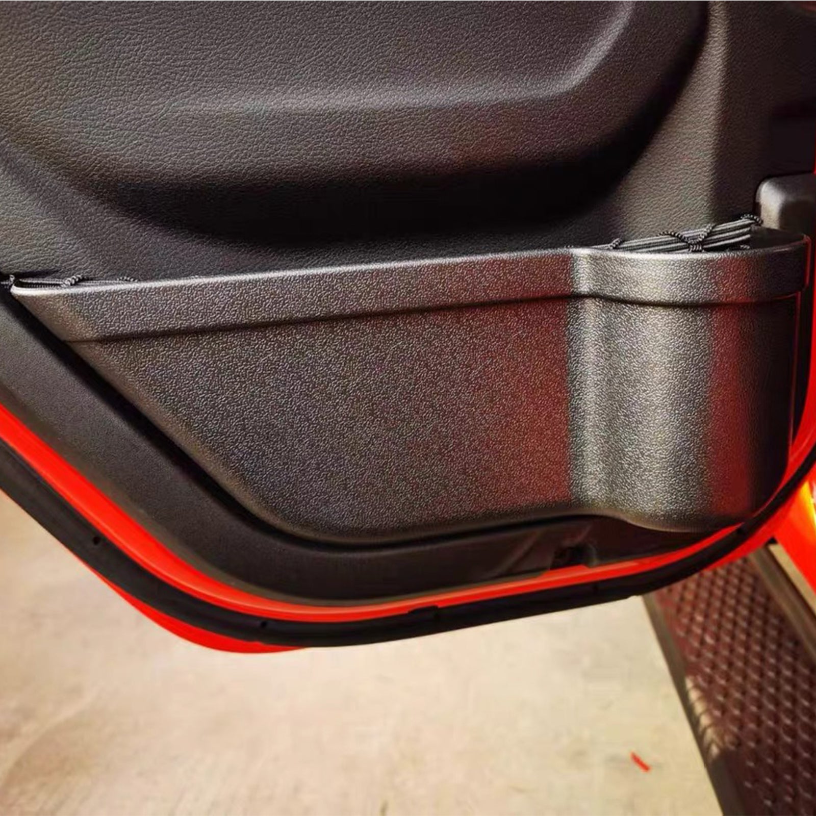 Jeep ABS Front & Rear Door Storage Box for '18-'26 Jeep Wrangler JL JLU 4XE and Gladiator JT