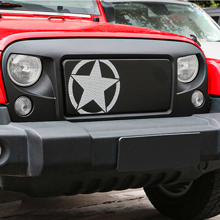 Sunpie Jeep Wrangler JK/JKU Black ABS Avenger Grille