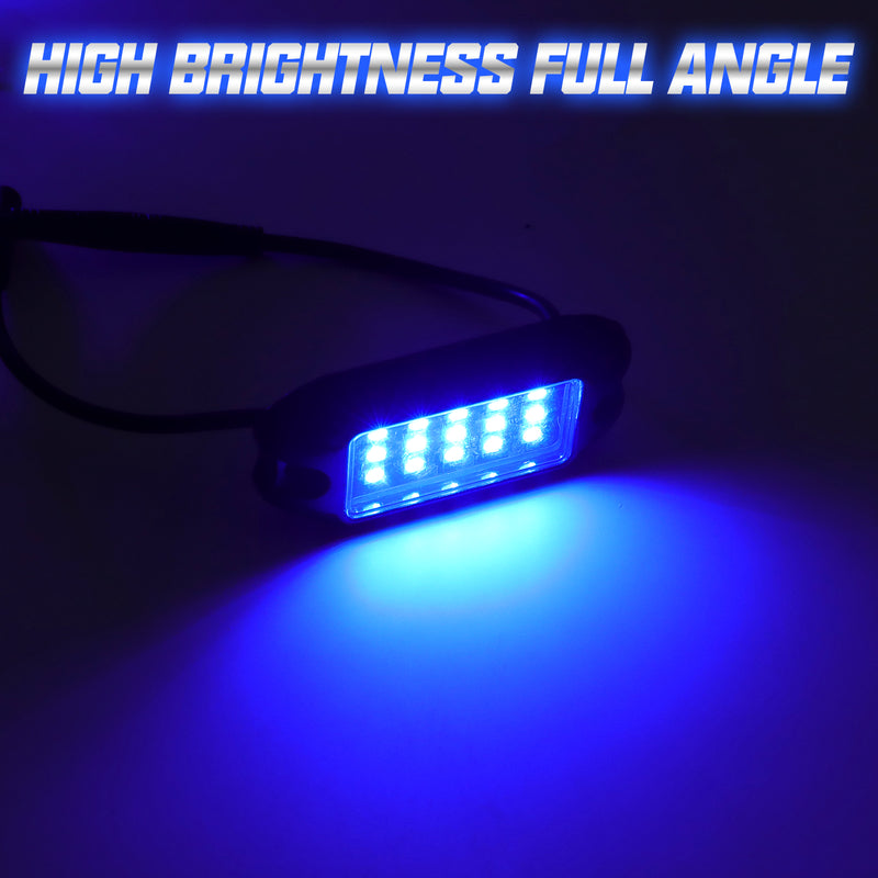 Rotating Series RGB LED Rock Lights Kit for Car | App-Controlled Off-Road Underglow