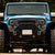 Jeep Wrangler JK/JKU Black ABS Mustang Grille