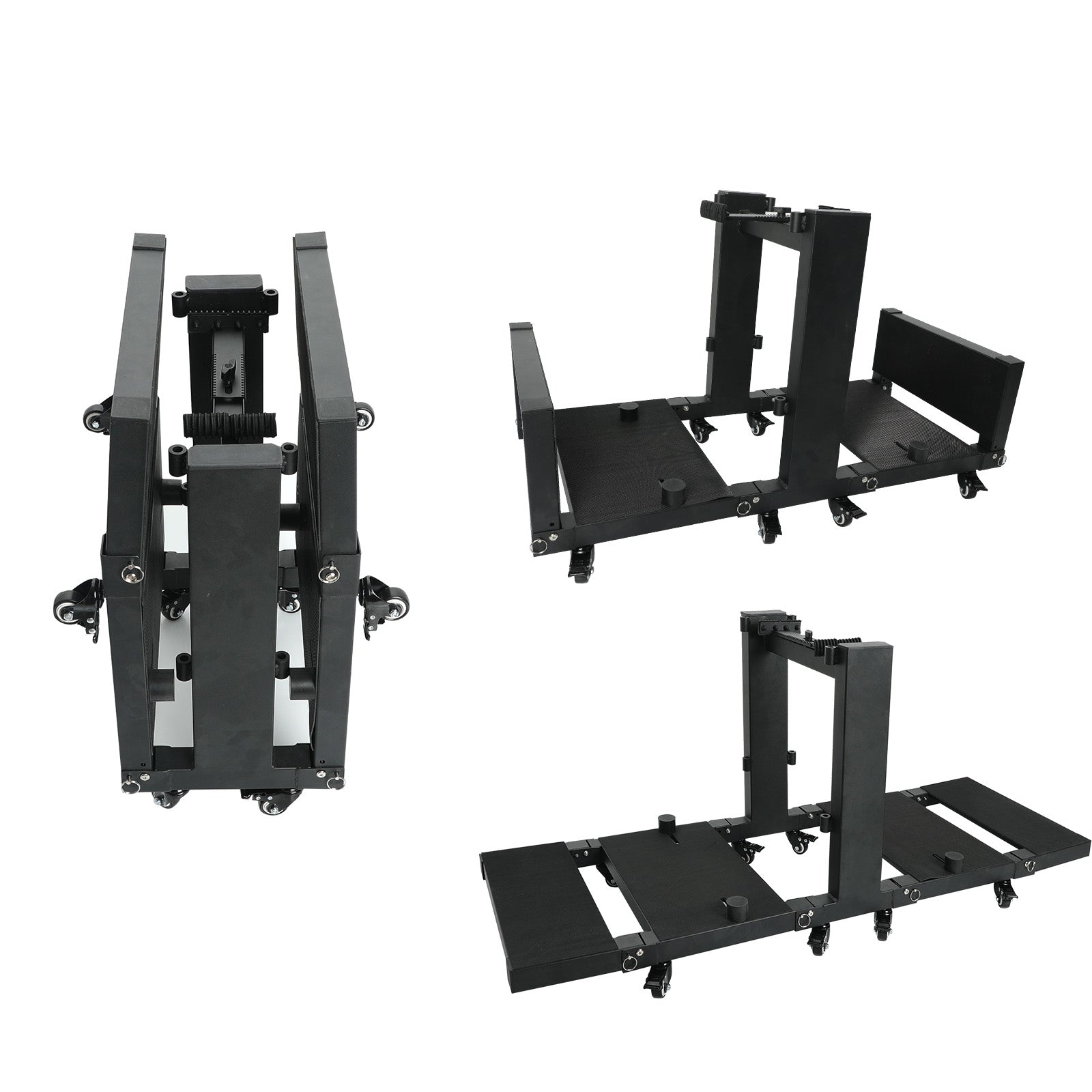 Upgraded Foldable Door Storage Rack Compatible with 07-26 Jeep Wrangler JK JL 4xe & Jeep Gladiator JT