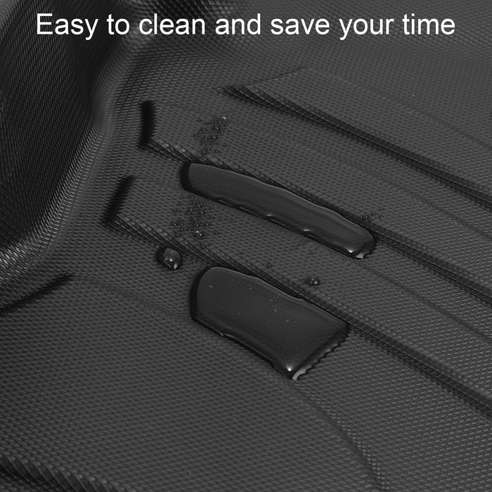 Jeep Front & Rear Floor Mats for 2021-2025 Jeep Wrangler 4xe 4-Door