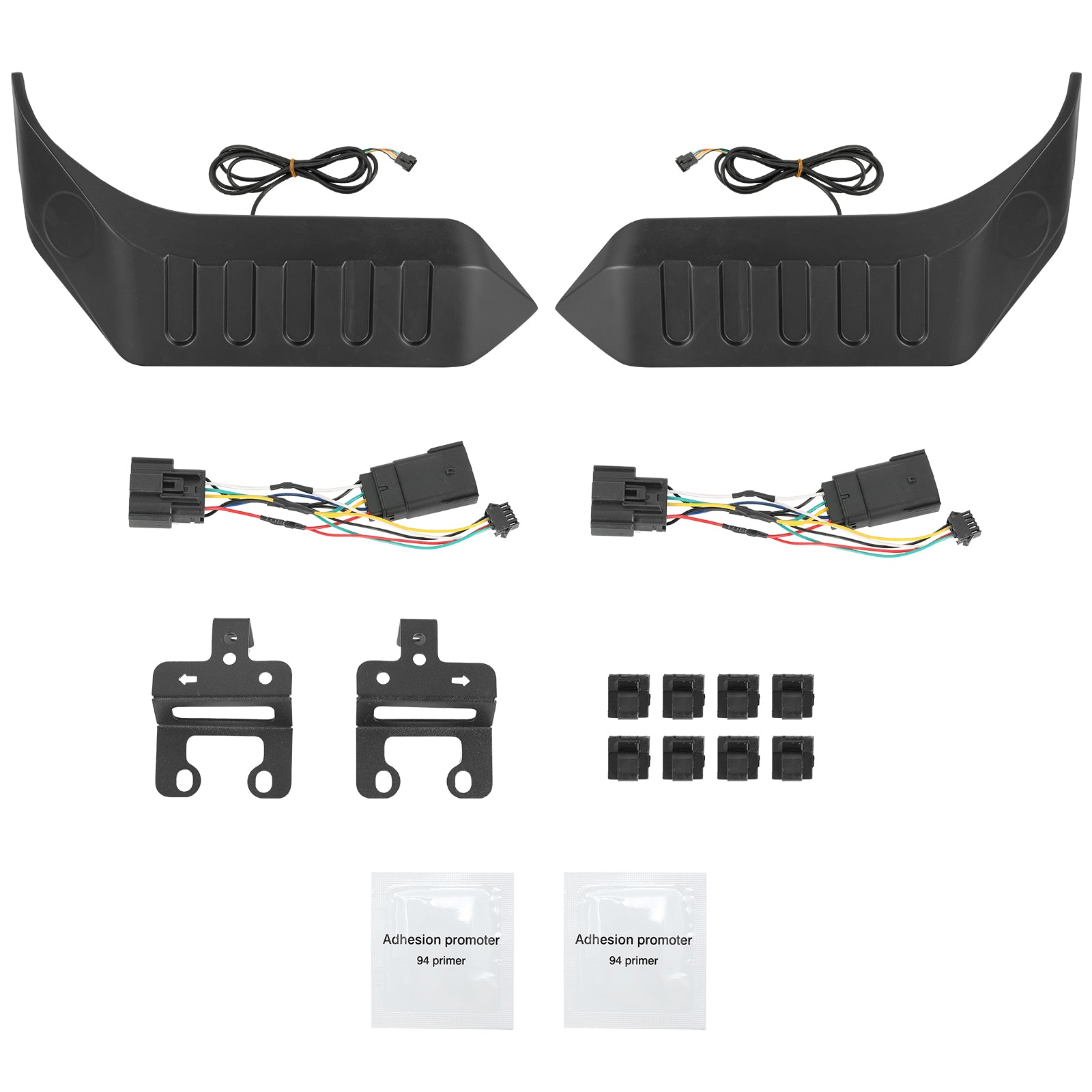 Jeep Multi-Function LED High Mount Rear Roof Lights for 2018-2026 Jeep Wrangler JL JLU 4xe (2Pcs/Set)