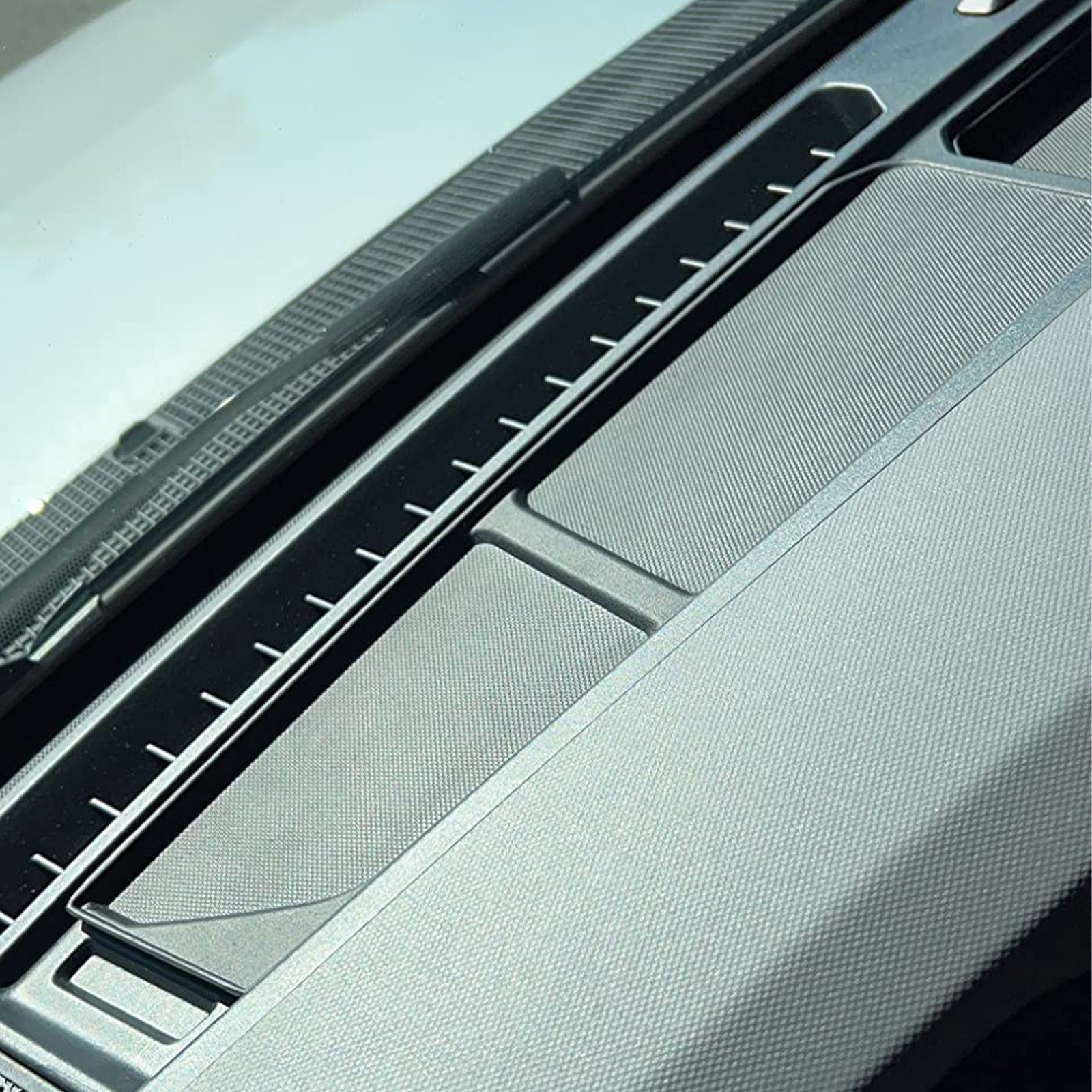 TPE Anti-Slip Center Console Dash Tray for 2021-2026 Ford Bronco 2/4-Door (3PCS)