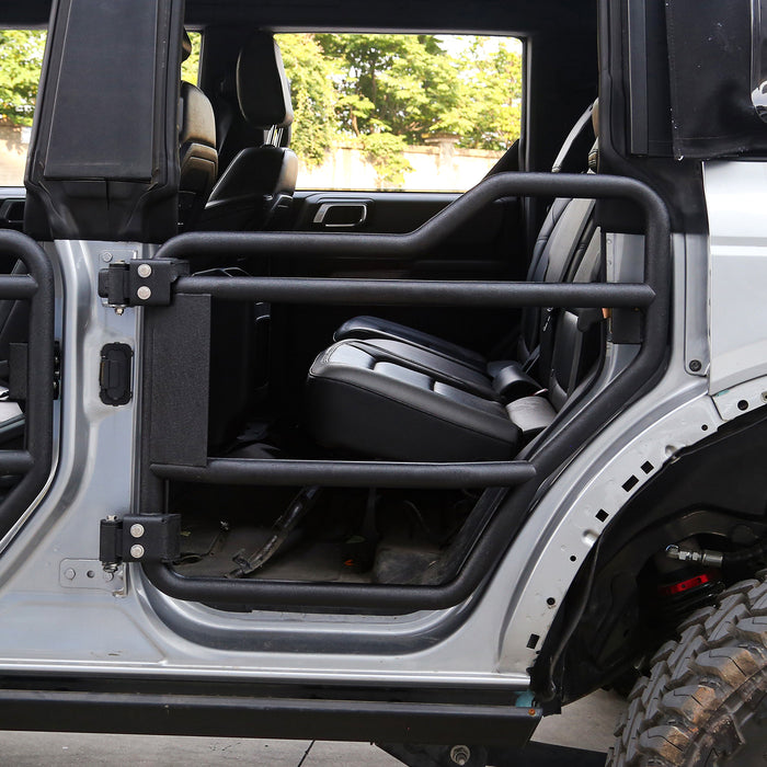 Ford Bronco Tube Doors for 2021-2025 Ford Bronco 4-Door Front and Rear Door (4PCS)