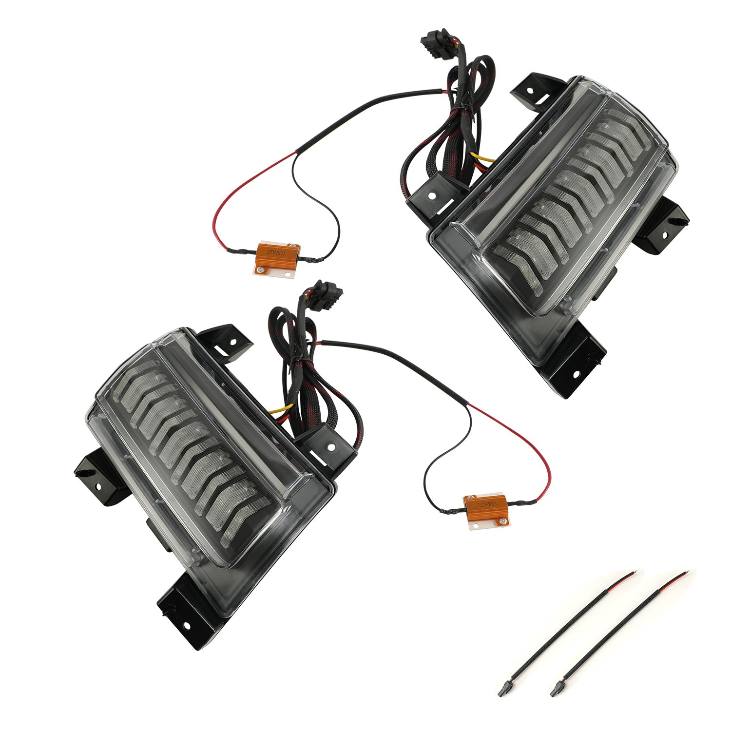[SPORT MODELS ONLY] LED Fender Side Marker Lights for 2018+ Jeep Wrangler JL/JLU & Jeep Gladiator Sport Models