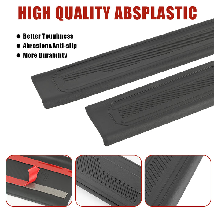 Ford Bronco Door Sill Scuff for 2021-2025 Bronco 4-Door 4 PCS (Not for Bronco 2-Door and Bronco Sport)