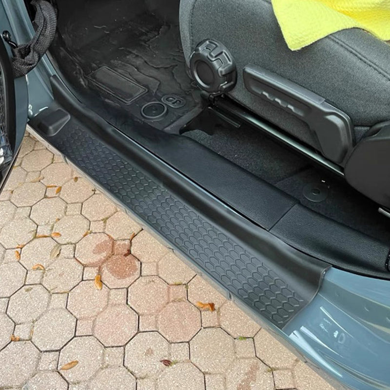 Door Sill Guards Kit for 2018-2026 Jeep Wrangler JL JLU 4XE and Jeep Gladiator JT (4 PCS)