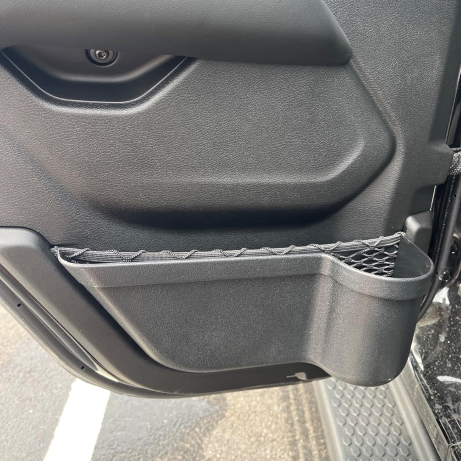Jeep ABS Front & Rear Door Storage Box for '18-'26 Jeep Wrangler JL JLU 4XE and Gladiator JT