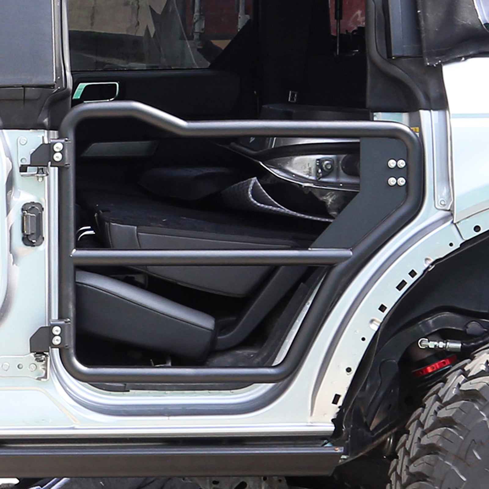 Ford Bronco Tube Doors for 2021-2026 Ford Bronco 4-Door Front and Rear Door (4PCS)