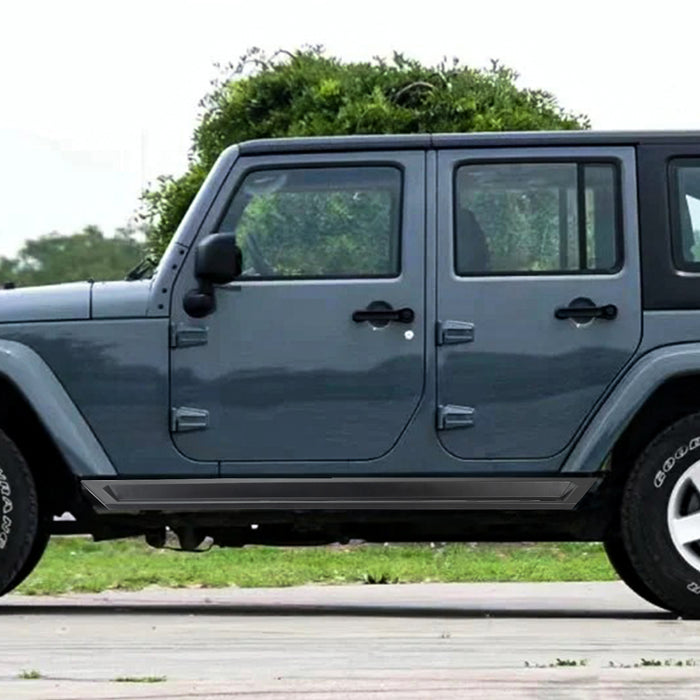Jeep Running Boards Blade Series for Jeep Wrangler JKU 4-Door (2007-2018）
