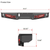 Jeep Steel Rear Bumpers with LED Lights for 2019-2024 Jeep Gladiator JT