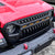 Jeep Grille (Angry Birds) with White/Amber LED Lights ABS Matte Black for 2018-2024 Jeep Wrangler & Jeep Gladiator JT