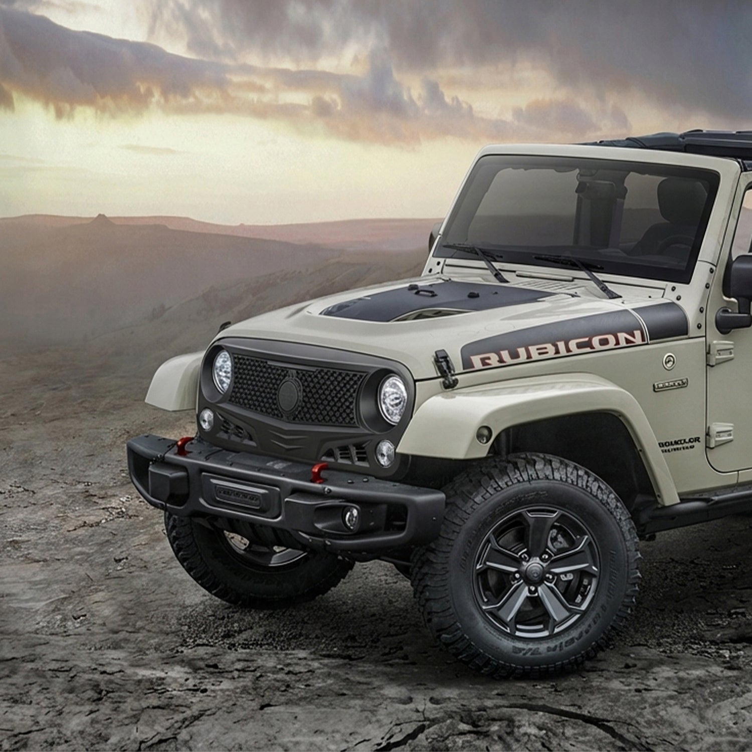 Aggressive Siege Style Grille for Jeep Wrangler JK JKU 2-4 Door (07–18)