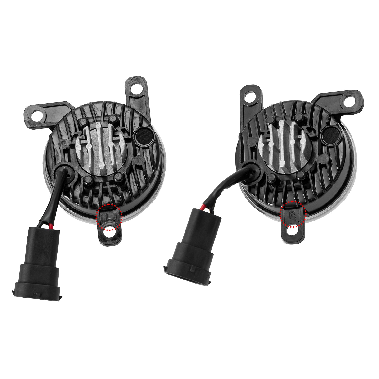 LED Fog Lights for 2021–2026 Ford Bronco Sport | Direct Replacement Bumper Fog Lamps (Pair)