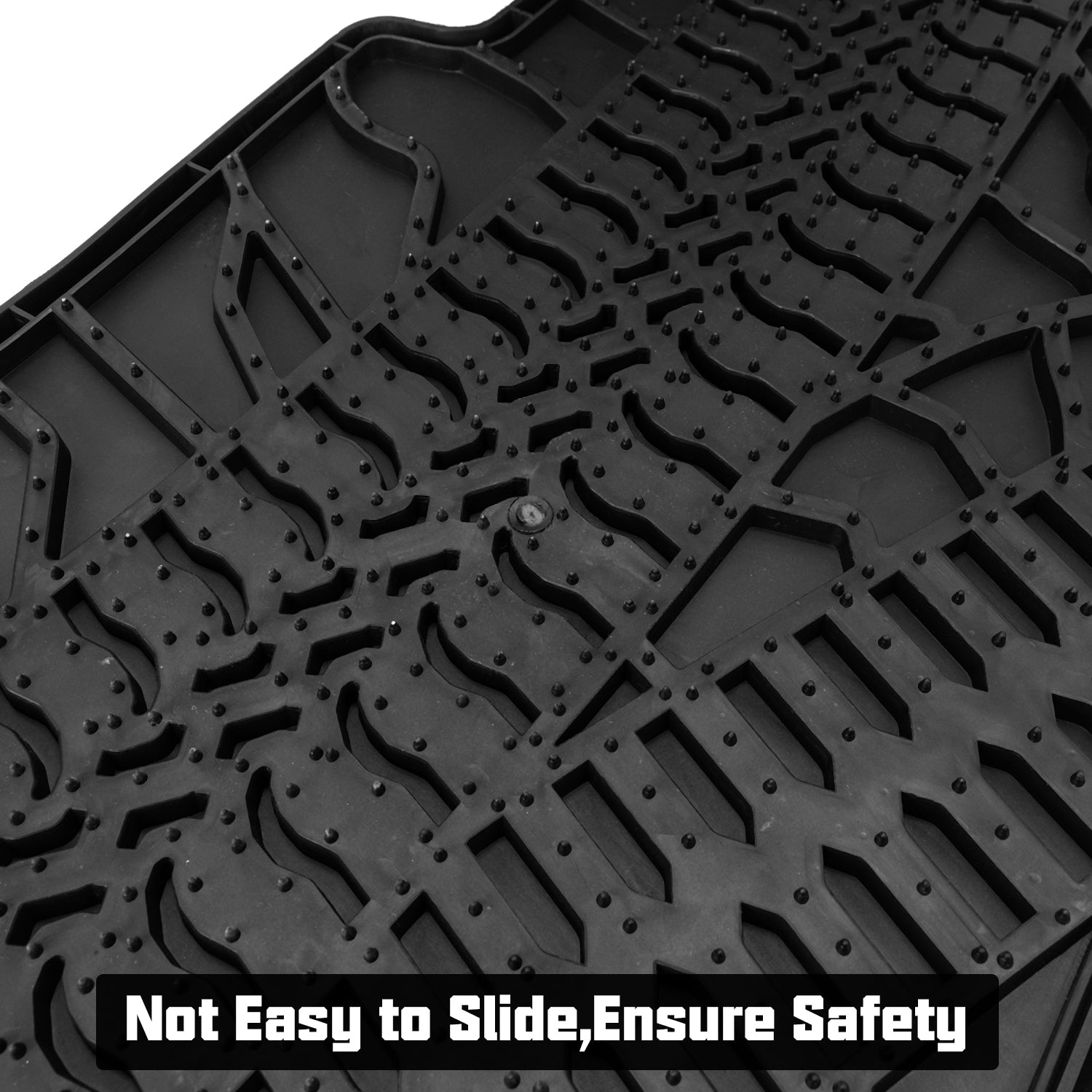 '07-'13 Jeep Wrangler JKU 4-Door Front & Rear Floor Mats