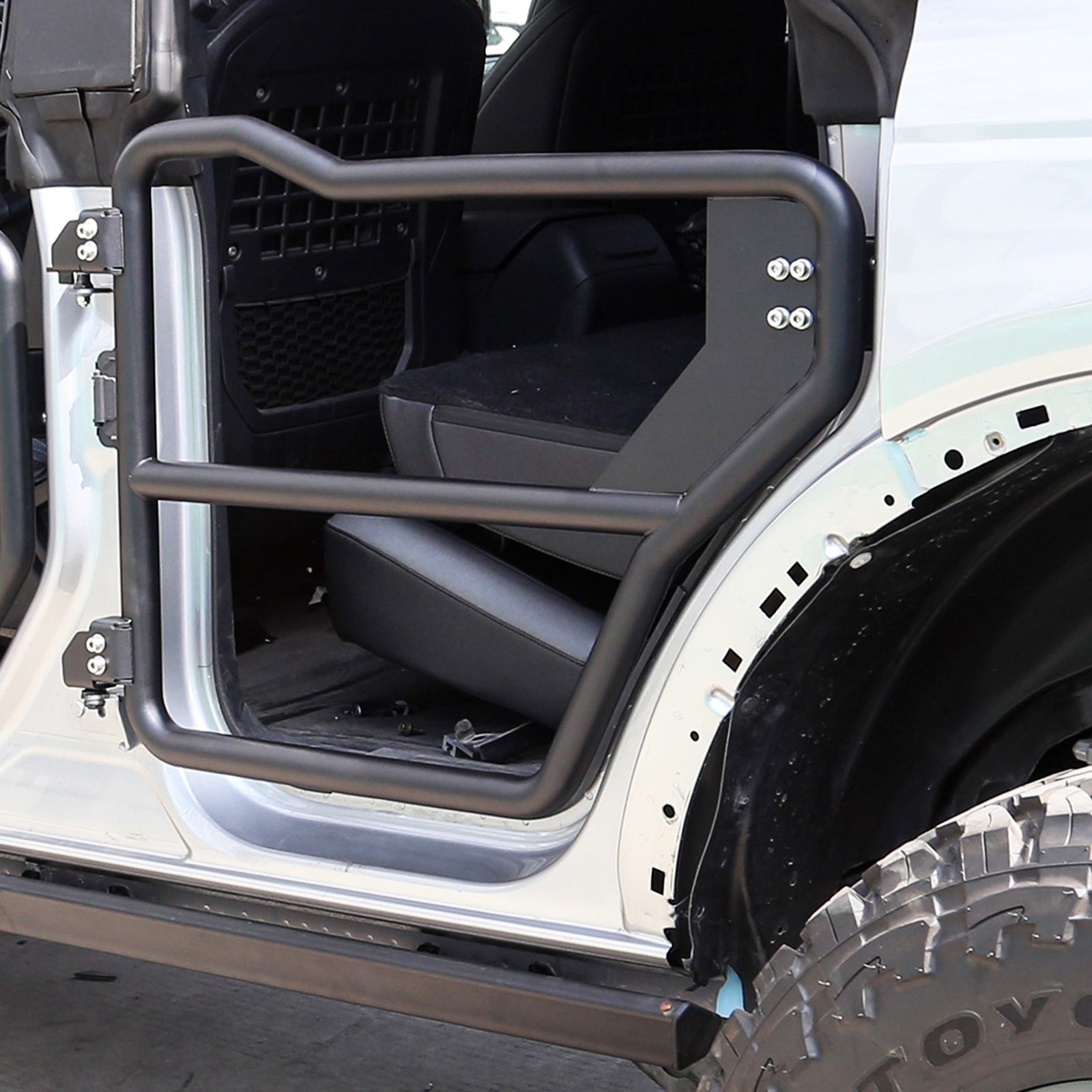 Ford Bronco Tube Doors for 2021-2026 Ford Bronco 4-Door Front and Rear Door (4PCS)