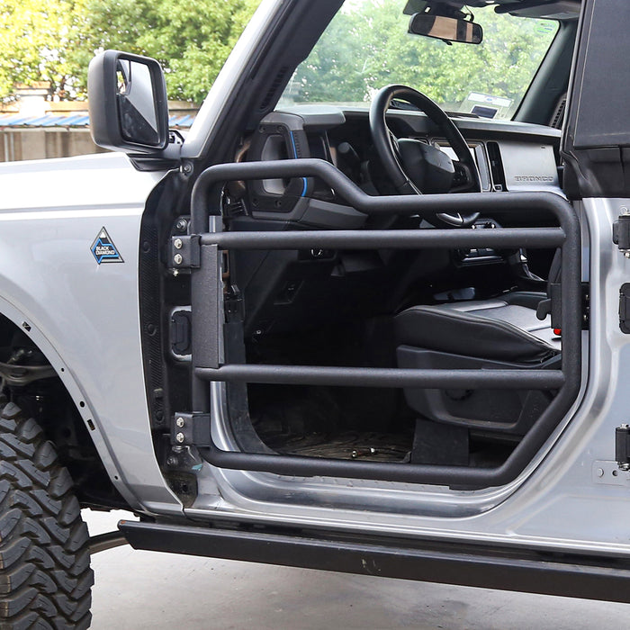 Ford Bronco Tube Doors for 2021-2025 Ford Bronco 4-Door Front and Rear Door (4PCS)