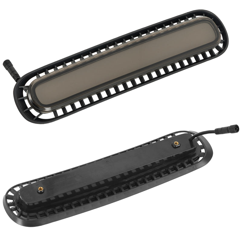 RGB LED Grille Insert Lights Compatible with 2007-2018 Wrangler JK (Factory Grille Only)