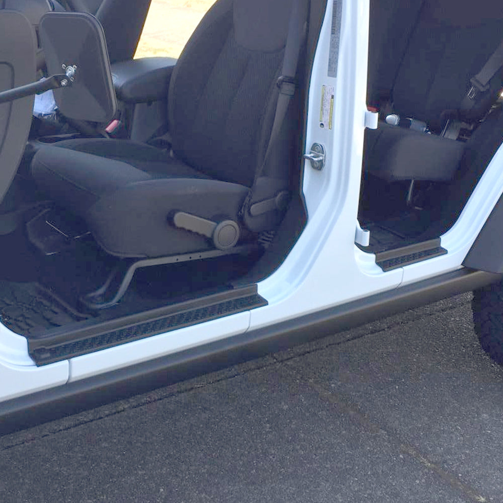 Door Sill Guards Kit for '07-'18 Jeep Wrangler JK JKU (4 PCS)