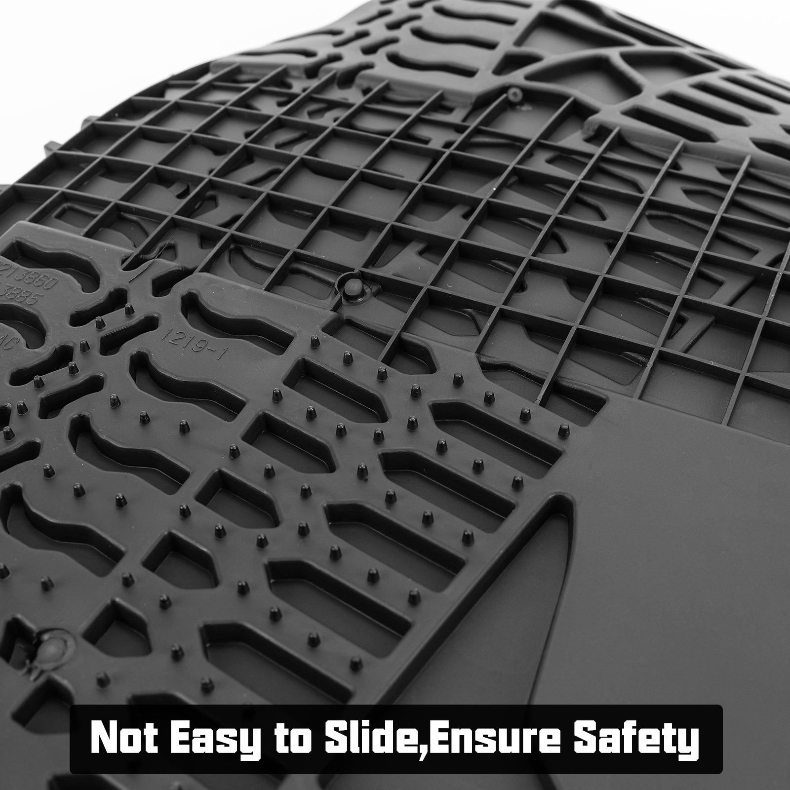 '14-'18 Jeep Wrangler JK 2-Door Jeep Front & Rear Floor Mats