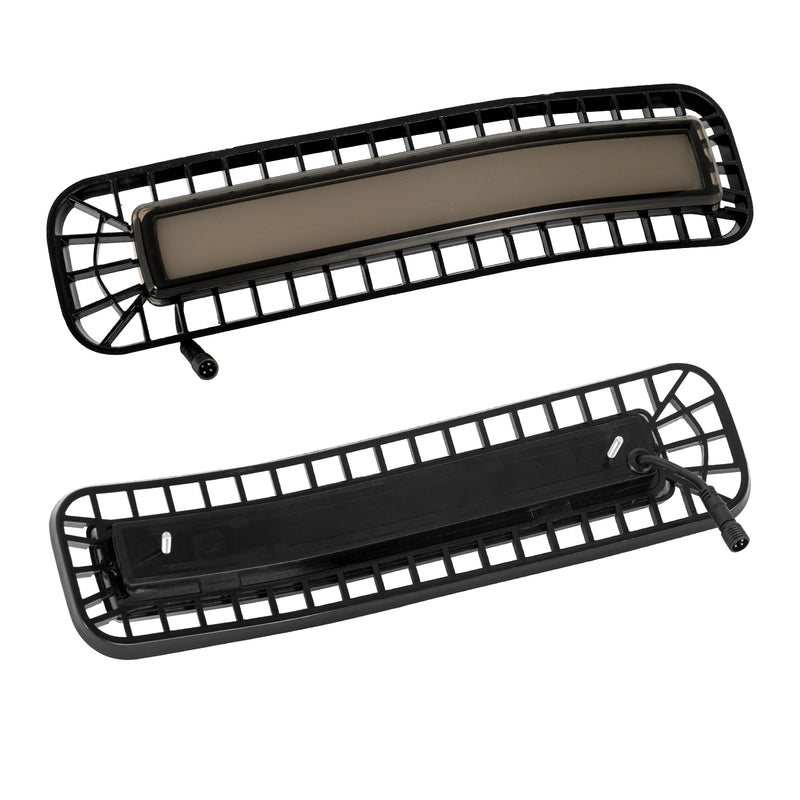 RGB LED Grille Insert Lights for 2018-2023 Jeep Wrangler JL JLU 4xe & Gladiator JT (Stock Grille / No Camera)