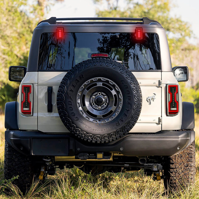 Rear Window ABS-Plastic LED Brake Light for 2021 + Ford Bronco