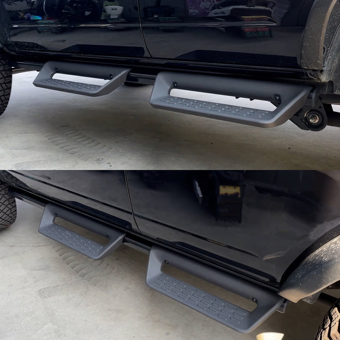 Ford Bronco 4Dr (2021-2023) Tube Side Steps | Entry Aids Running Boards (2pcs)