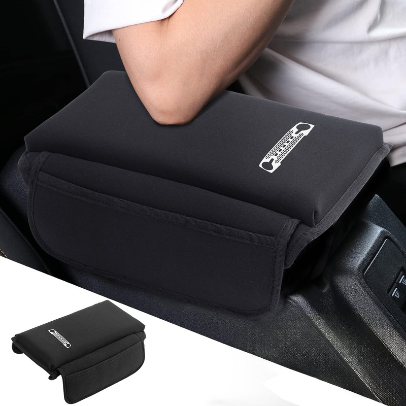 Center Console Armrest Cover with Side Pockets for 2021+ Ford Bronco