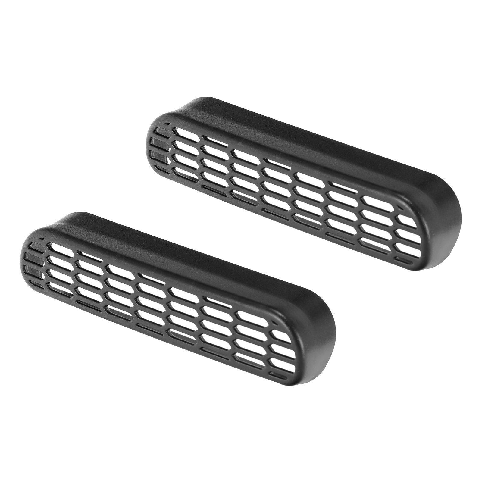 Front Under Seat Vent Cover ABS Deflector for 2021+ Ford Bronco (2pcs)